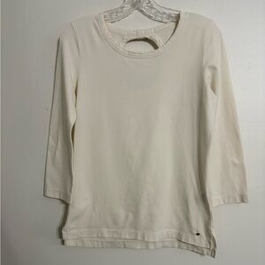 Kate Spade Ivory Women's Key hole back Bow Top Size Small
